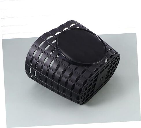1pc Wicker Bike Basket Ladies Bike Handlebar Basket Kids Bikes Black Basket Baskets for Girls Cruiser Front Bike Crate Kids Scooter Adult Bike Rear Boys Storage Accessories Toddler in Saudi Arabia
