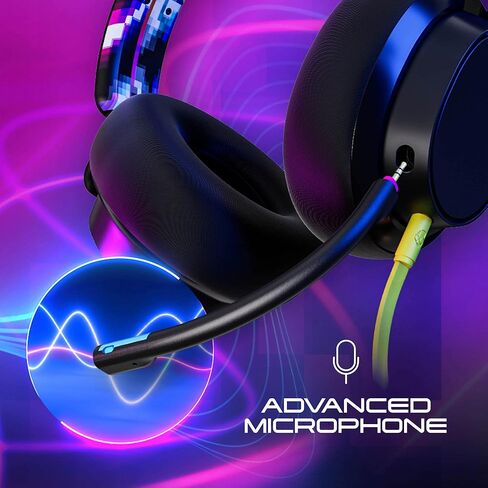 سماعة الألعاب السلكية سكل كاندي SLYR متعددة المنصات فوق الأذن، تعمل مع أجهزة إكس بوكس ​​بلاي ستيشن والكمبيوتر الشخصي - دوريتوس in Kuwait