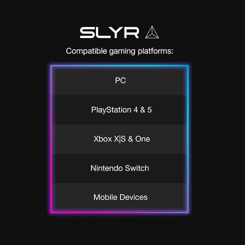 سماعة الألعاب السلكية سكل كاندي SLYR متعددة المنصات فوق الأذن، تعمل مع أجهزة إكس بوكس ​​بلاي ستيشن والكمبيوتر الشخصي - دوريتوس in Kuwait