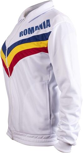 سترة الجمباز الرومانية - إصدار مونتريال 76 - 10 ميدالية ذهبية مثالية من Comaneci in Kuwait