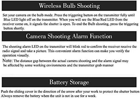 RFN4 RF-911 Wireless Remote Shutter Release for Canon - Transmitter and Receiver in Kuwait