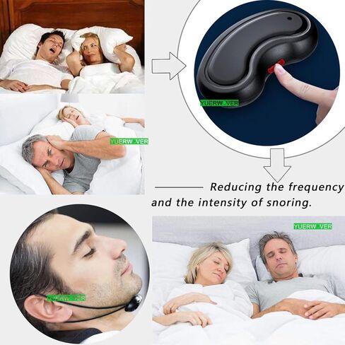 Anti Snoring Devices Intelligent Electric Snoring Solution Smart Throat Effective Snore Stopper Good Sleep Aid Device for Men Women Reduce Snoring in Kuwait