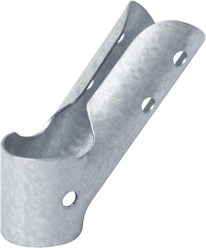 10 قطع OD 1-3/8" x 1-3/8" مشابك أنابيب 45 درجة توصيل، طريقتان 45 درجة زاوية سقيفة المزرعة الدفيئات الزراعية موصل دعامة طرفية للقضيب لأنابيب OD 33.4 مم، فولاذ كربوني in Saudi Arabia