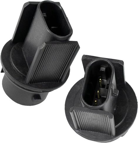 2 Pcs Front Turn Signal Bulb Sockets Replaces 224-394-025 Fit for Freightliner Cascadia M2 Columbia Headlight Turn Signal Lamp Light Socket for 4157NA 3157NA Bulb in Saudi Arabia