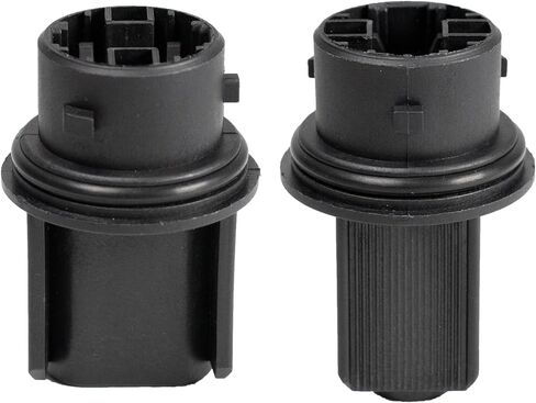 2 Pcs Front Turn Signal Bulb Sockets Replaces 224-394-025 Fit for Freightliner Cascadia M2 Columbia Headlight Turn Signal Lamp Light Socket for 4157NA 3157NA Bulb in Saudi Arabia