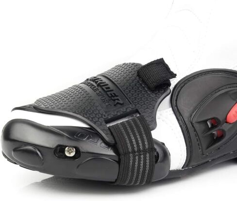 FitTurn Motorcycle Motorbike Shift Pad Riding Shoe Boot Cover Protective Gear, Guard Shifter Accessories for Shoes Motorcycle Antiskid Boots Protector (Tow*Black) in Saudi Arabia