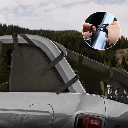 D-Lumina Roll Bar Storage Bags Compatible with 2021 2022 2023 2024 Ford Bronco 4-Door (Not for Sports & 2Door Model) - Waterproof 1680D Oxford Cloth, Trunk Cargo Organizers Gear Tool Kit Saddlebags in Saudi Arabia