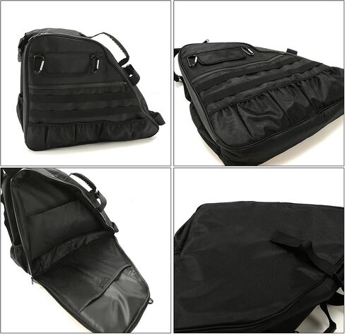D-Lumina Roll Bar Storage Bags Compatible with 2021 2022 2023 2024 Ford Bronco 4-Door (Not for Sports & 2Door Model) - Waterproof 1680D Oxford Cloth, Trunk Cargo Organizers Gear Tool Kit Saddlebags in Saudi Arabia