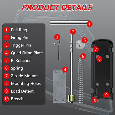 منبه للرحلة المحيطية، سلك إنذار للتخييم بقياس 12، آمن للتخييم، ملحقات نظام أمان للإنذار المبكر للتخييم وسلامة الممتلكات/رادع الدب (أسود) in Kuwait