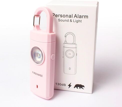 130db Keychain Personal Alarm, with Strobe and Flashlight Functions in one, Suitable for Women and Children and The Elderly (Blue) in Saudi Arabia