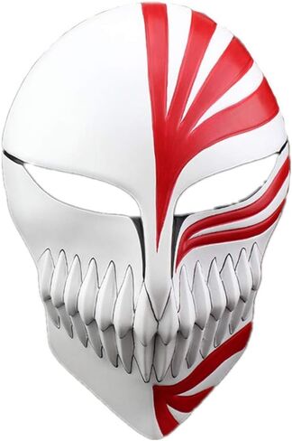 Halloween Masquerade Anime Death Ichigo Resin Mask Kurosaki Cosplay Mask Decoration Gift in Saudi Arabia