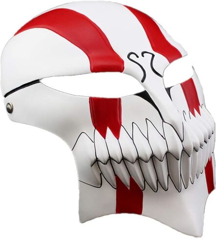 Halloween Masquerade Anime Death Ichigo Resin Mask Kurosaki Cosplay Mask Decoration Gift in Saudi Arabia
