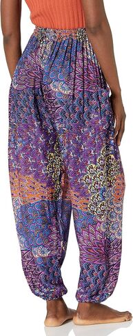 سراويل حريم من Lannaclothesdesign سراويل هيبي بوهو لليوجا للسيدات ملابس فضفاضة in Saudi Arabia