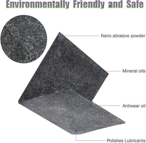 قماش نانو سباركل للتنظيف، مزيل خدوش السيارة من قماش نانو سباركل، قماش نانو سباركل لخدوش السيارة، قماش مزيل خدوش السيارة للبقايا - استعادة طلاء السيارة إلى اللون الأصلي (6 قطع) in Kuwait