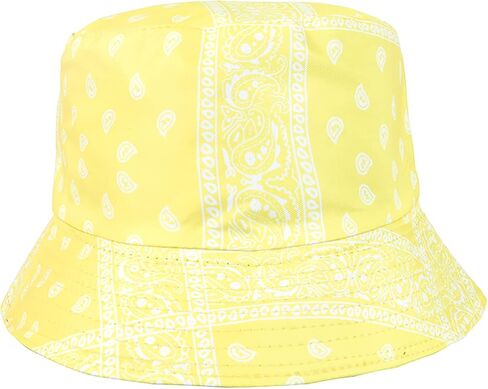 MEANBEAUTY Bucket Hat Cotton Style Unisex Fisherman Sun Hats for Men and Women Cashew Flower Outdoor Cap Beach Hat in Saudi Arabia