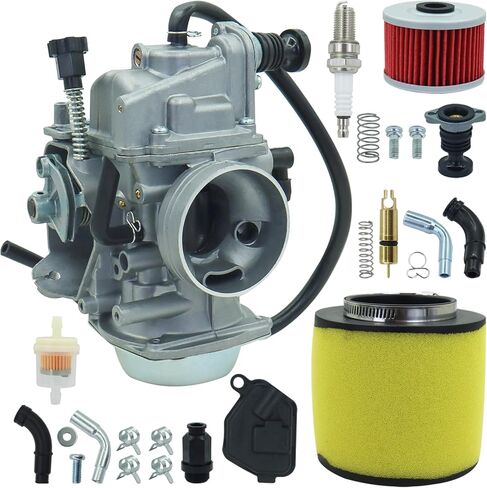 مكربن ​​TRX300 يستبدل هوندا 16100-HM5-730 16100-HM5-671 16100-HC4-013 يناسب موديلات FOURTRAX TRX300FW 1988-2000 مع فلتر زيت منظف الهواء in Kuwait