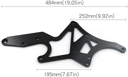 LS محرك اعوج قوس المولد وتحويل مضخة التوجيه السلطة لشفروليه LS1 LS2 LS3 LS6 LS7 محركات، 4.8L، 5.3L، 6.0L، 6.0L، 6.2L شاحنة ومحركات سيارات الدفع الرباعي (أسود) in Kuwait