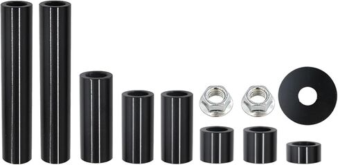 LS محرك اعوج قوس المولد وتحويل مضخة التوجيه السلطة لشفروليه LS1 LS2 LS3 LS6 LS7 محركات، 4.8L، 5.3L، 6.0L، 6.0L، 6.2L شاحنة ومحركات سيارات الدفع الرباعي (أسود) in Kuwait