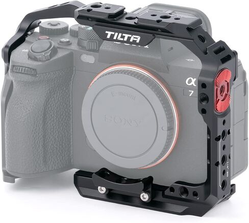 قفص كاميرا كامل من Tilta متوافق مع Sony a7 IV | يعمل مع A7IV / A1 / A7S3 / A7R4 / A7III / A7R3 / A9 / A9II | متوافق مع DJI Ronin Gimbals | تا-T30-FCC-B in Kuwait