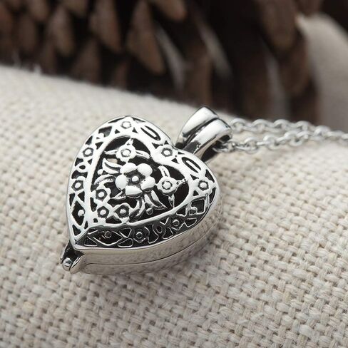 Always in My Heart Cremation Jewelry Urn Necklace for Ashes Stainless Steel Small Gold Cylinder Ashes Holder Keepsake Pendant Waterproof Memorial Gift Urns for Human Pet Ashes in Saudi Arabia