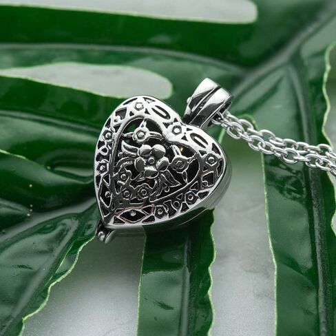 Always in My Heart Cremation Jewelry Urn Necklace for Ashes Stainless Steel Small Gold Cylinder Ashes Holder Keepsake Pendant Waterproof Memorial Gift Urns for Human Pet Ashes in Saudi Arabia