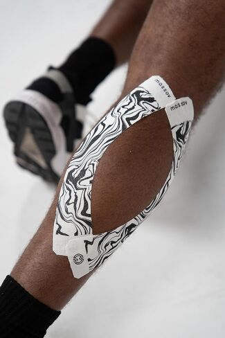 100% Synthetic Kinesiology Tape - 20 10" Precut Strips - Muscle, Knee, Shoulder Support in Saudi Arabia