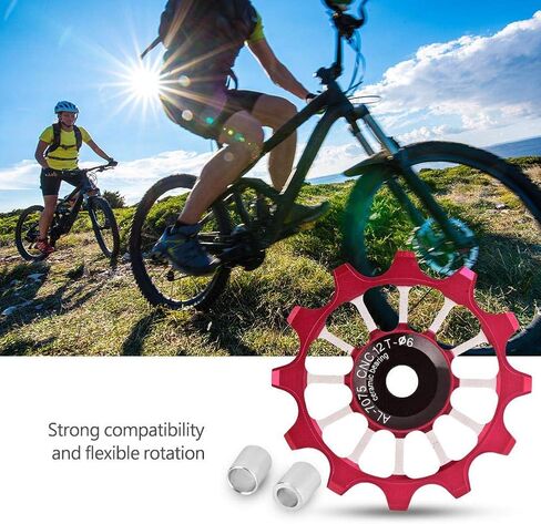 Derailleur Jockey Wheel, Rear Derailleur Pulley Guide Wheel Sealed Bearing Guide Wheel in Saudi Arabia