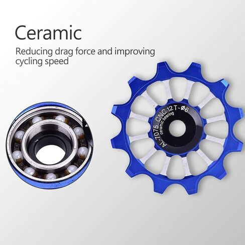 Derailleur Jockey Wheel, Rear Derailleur Pulley Guide Wheel Sealed Bearing Guide Wheel in Saudi Arabia