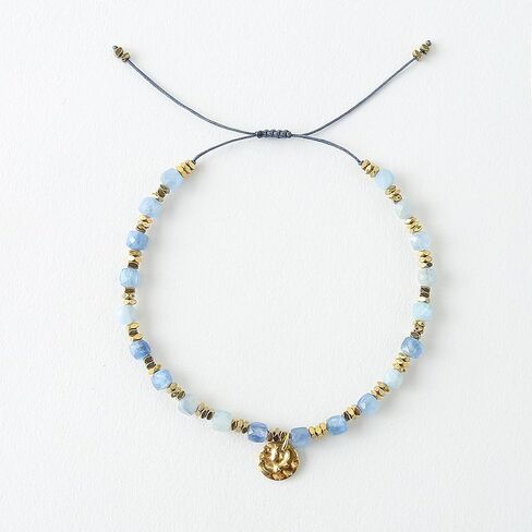 سوار مصنوع يدويًا من حجر النمر الأصفر الطبيعي قابل للتعديل للنساء والفتيات، هدية مدروسة مع بطاقة محفظة من الفولاذ المقاوم للصدأ، ترمز إلى الحب والمعنى in Kuwait