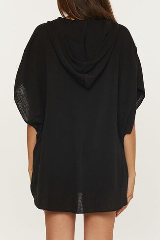 Trina Turk Women's Standard Serene Poncho, V-Neck, Casual, Pull On, Beach Cover Ups in Saudi Arabia