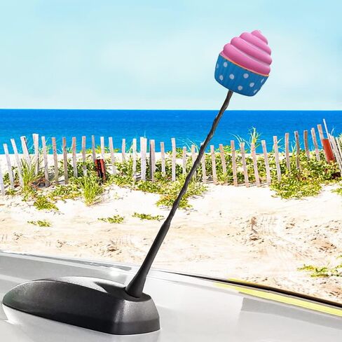 Tenna Tops Cupcake Car Antenna Topper/Auto Accessory in Saudi Arabia