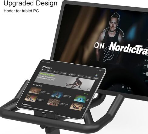 لحامل هاتف Peloton، 8.46 بوصة × 4.1 بوصة، لملحقات Peloton، حامل الهاتف الخلوي لدراجة Peloton Bike & Bike+، مضاد للانزلاق لحامل هاتف Peloton، صينية تثبيت iPhone in Kuwait