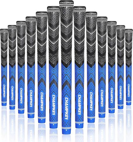 CHAMPKEY All Weather Performance Golf Grips 13 Pack - Excellent Control and Traction Golf Club Grips in Saudi Arabia