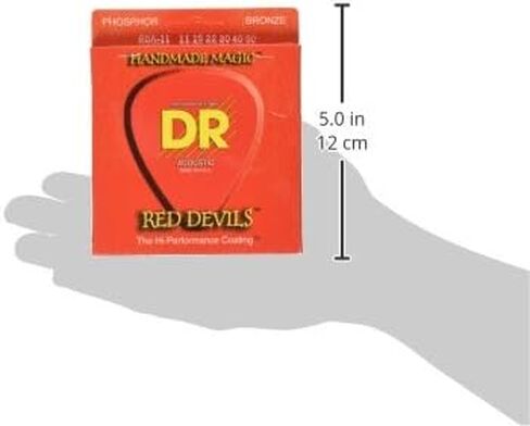 سلاسل DR الشياطين الحمر - Red Coated Acoustic11-50 in Saudi Arabia