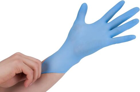 Emerald Nitrile Exam Gloves - Medical Grade Powder Free Latex Free Disposable Multipurpose Food Safe - 3.5 mil, Medium in Saudi Arabia