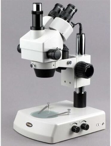 3.5X-90X Stereo Zoom Microscope w Dual Halogen Lights + 10MP Camera in Saudi Arabia