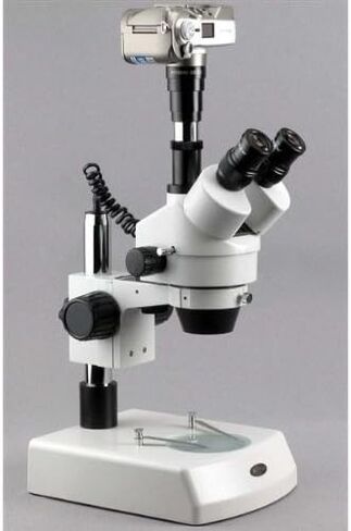 3.5X-90X Stereo Zoom Microscope w Dual Halogen Lights + 10MP Camera in Saudi Arabia