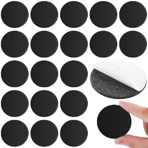 24 قطعة من مغناطيسات دائرية مقاس 2.2 بوصة من Party Zealot مع دعامة لاصقة، نقاط مغناطيسية لاصقة 80 مل قابلة للتقشير واللصق، مغناطيس دائري لاصق مسبقًا لمشاريع الحرف اليدوية والثلاجة البيضاء، منظمة in Kuwait