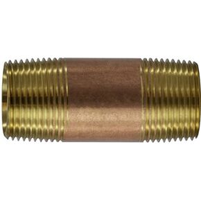 Midland 40-107 Brass Nippple, 5" Length, 1" Diameter, in Kuwait