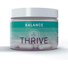 Thrive Balance Capsules, Natural Digestion & Gut Health Supplement for Women & Men, Gluten Free, Plant Based Digestive Support with Ginger Root, Fennel Seed & Buckthorn Bark Extract, 60 Capsules in Saudi Arabia