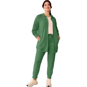 ellos Plus Size French Terry Jogger in Kuwait