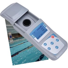 مقياس التعكر المحمول - مقياس التعكر المحمول مع شاشة LED بإضاءة خلفية لاختبار التعكر السائل - سهل الاستخدام ومحلل دقيق in Kuwait