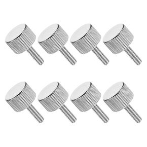 MECCANIXITY 4 قطع M3x12mm مسامير إبهام الرأس المسطحة المخرشة، فولاذ كربوني صلب ملولب بالكامل مسامير إبهامية مثبتة لإضاءة الأجهزة المنزلية والمعدات الإلكترونية، أسود in Kuwait
