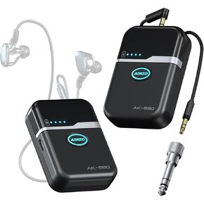 نظام مراقبة الأذن اللاسلكي Aokeo، نظام IEM ستيريو 5.8 جيجا، زمن استجابة منخفض in Kuwait