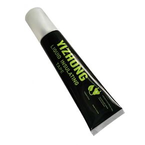 شريط كهربائي سائل من YIZHONG، أسود - طلاء عازل مقاوم للماء وسريع الجفاف لإصلاح الأسلاك، ودرجة حرارة عالية ومانع تسرب مطاطي مقاوم للهب in Kuwait