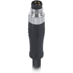M8 connector A-Code 4Pin male straight head pre-cast waterproof and vibration-proof loose oil-resistant cold-resistant harsh environment can be used in Kuwait