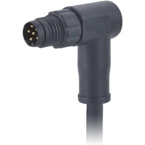 M8 connector A-Code male elbow molding (precast) style with wire waterproof aviation(MB03C1RSAB-24CK10) in Kuwait