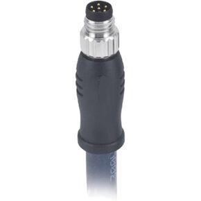 M8 waterproof connector bold model 6pin A-code male straight head pre-cast aviation IP68 in Kuwait