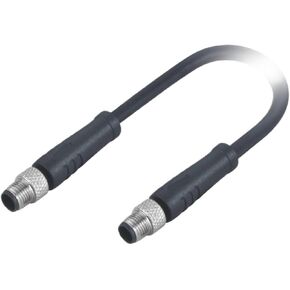 M5 3Pin A-Code Male Connector Molded Wire Waterproof Aviation in Kuwait