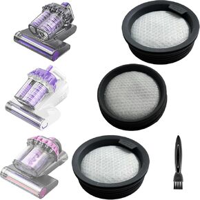 3Pack Hepa Filters Replacement Compatible with VOCESOR CY800, FEPPO C026 PRO, Mxnsewr CY168 Mattress Vacuum, Washable Filters Works with Flybroom C027MAX and Xlife C026 PRO Mattress Vac in Kuwait